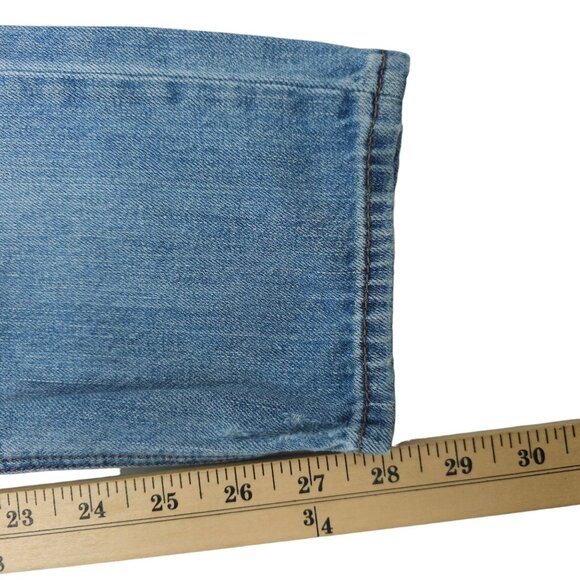 American Eagle Outfitters Distressed Vintage Hi Rise Womens 4 L Holes Destroyed - Picture 15 of 15